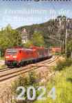 Mario Dittrich 202402 - Eisenbahn Kalender 2024 - Eisenbahn in der Sächsichen Schweiz - DIN A4 hoch